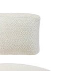 360 Degree Swivel Cuddle Barrel Accent Chairs with Wide Upholstered