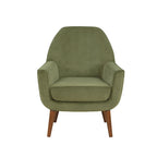 Mid-Century Velvet Arm Chair