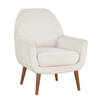 Mid-Century Velvet Arm Chair