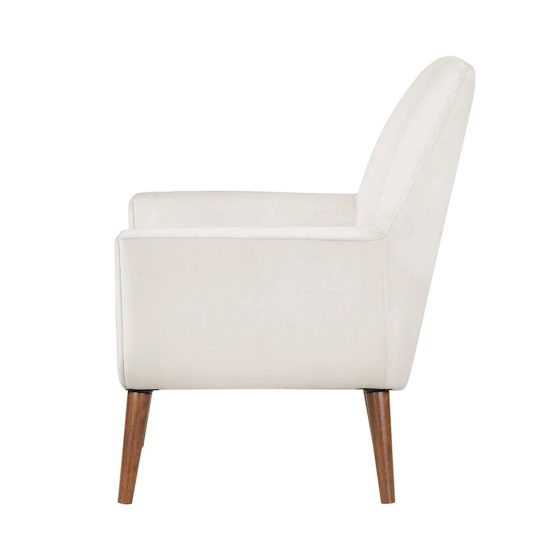 Mid-Century Velvet Arm Chair