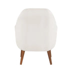 Mid-Century Velvet Arm Chair