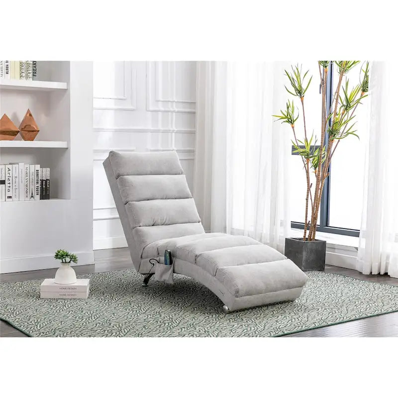 Leinen-Chaiselongue für Innenräume