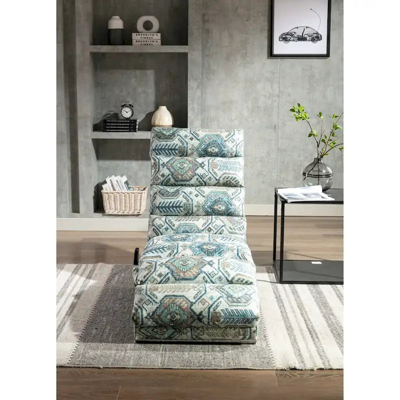 Leinen-Chaiselongue für Innenräume
