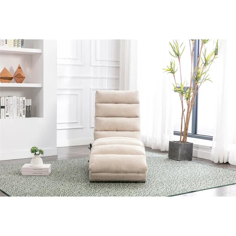 Leinen-Chaiselongue für Innenräume