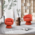 Sillones tipo barril modernos giratorios de 360 grados Ouyessir  para acurrucarse