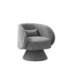 Sillones tipo barril modernos giratorios de 360 grados Ouyessir  para acurrucarse