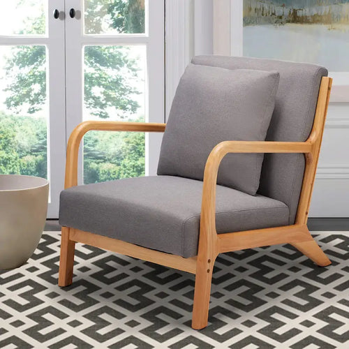 Sillones de lectura cómodos para sala de estar, modernos de mediados de siglo, AECOJOY