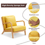 AECOJOY Mid Century Modern Living Room Reading Comfy Lounge Chairs