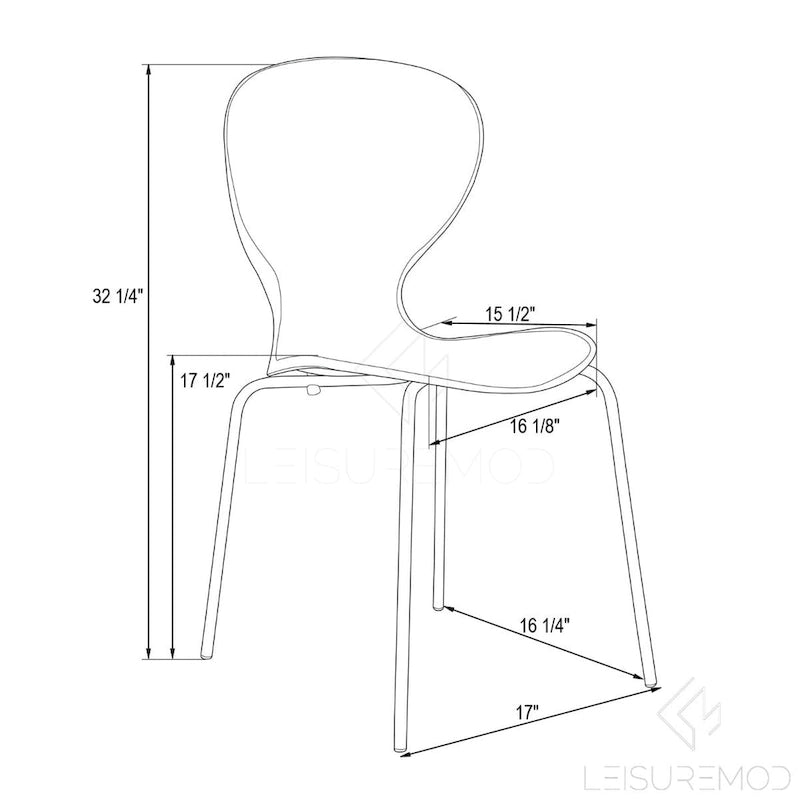 Stackable Plastic Dining Chair with Chrome Legs Set of 4 Transparent Accent Side Chair for Indoor and Outdoor
