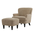 Hartshorn Upholstered Club Chair and Ottoman Set by Christopher Knight Home