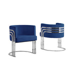 Best Quality Furniture Akzentsessel mit Chromfuß (Einzelsessel)