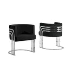 Best Quality Furniture Akzentsessel mit Chromfuß (Einzelsessel)