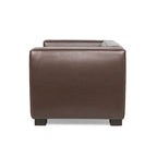 Goyette Faux Leather Club Chair by Christopher Knight Home