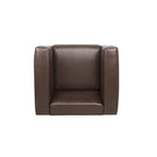 Goyette Faux Leather Club Chair by Christopher Knight Home