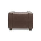 Goyette Faux Leather Club Chair by Christopher Knight Home