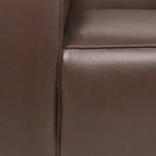 Goyette Faux Leather Club Chair by Christopher Knight Home
