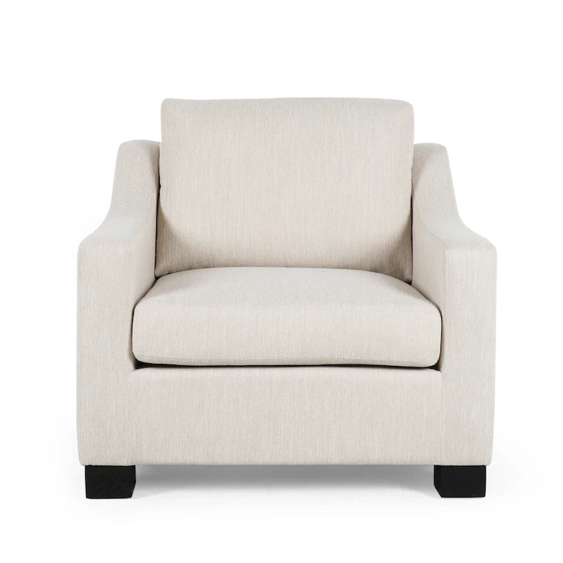 Halevy moderner gepolsterter Clubsessel von Christopher Knight Home
