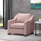 Halevy moderner gepolsterter Clubsessel von Christopher Knight Home