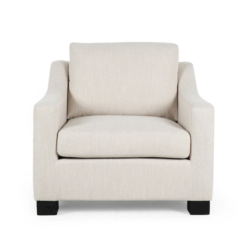 Halevy moderner gepolsterter Clubsessel von Christopher Knight Home