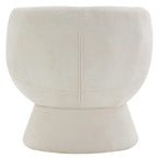 Set of1 Boucle Upholstered Modern Style Swivel Accent Chair