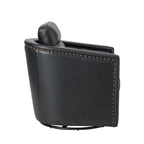 Set di 2 poltrone girevoli Jorge da 28.74 in in vera pelle