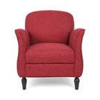 Poltrona tradizionale in tweed Swainson di Christopher Knight Home