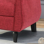 Poltrona tradizionale in tweed Swainson di Christopher Knight Home