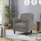 Poltrona tradizionale in tweed Swainson di Christopher Knight Home