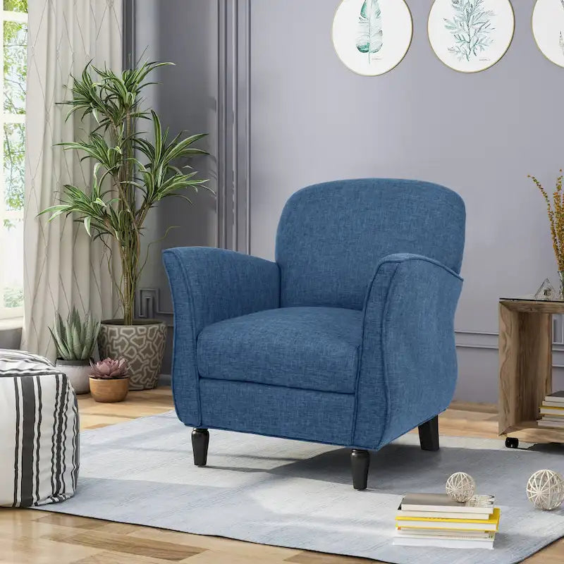 Poltrona tradizionale in tweed Swainson di Christopher Knight Home