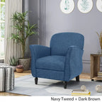 Poltrona tradizionale in tweed Swainson di Christopher Knight Home