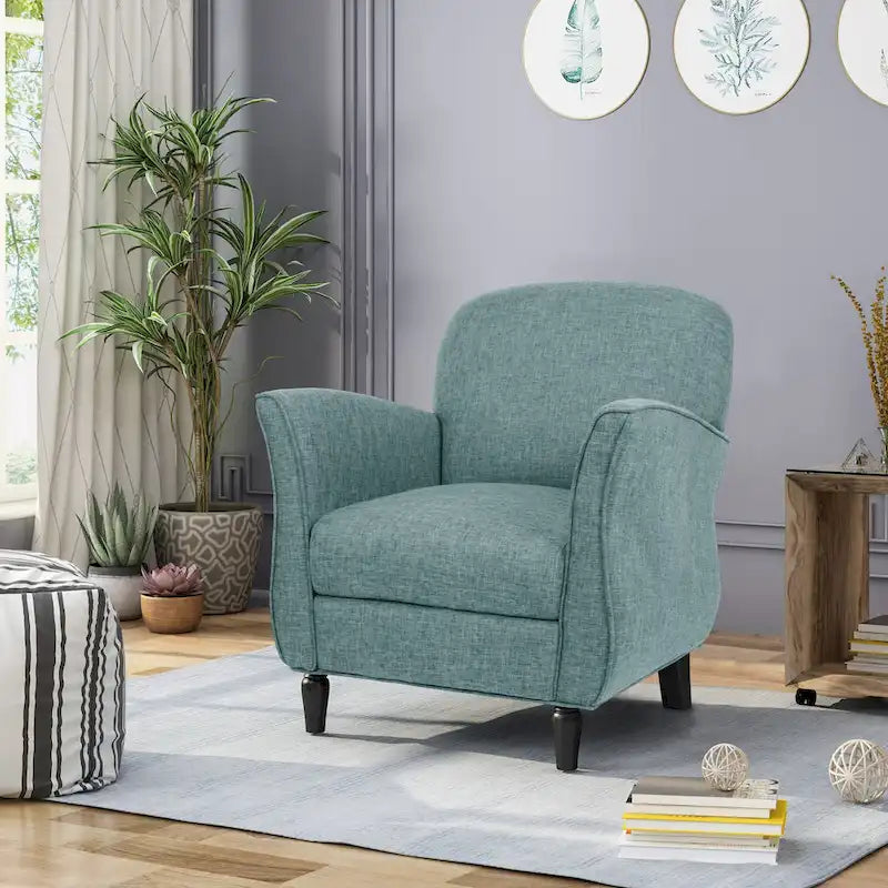 Poltrona tradizionale in tweed Swainson di Christopher Knight Home