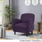 Poltrona tradizionale in tweed Swainson di Christopher Knight Home