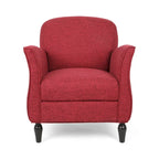 Poltrona tradizionale in tweed Swainson di Christopher Knight Home