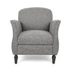 Poltrona tradizionale in tweed Swainson di Christopher Knight Home
