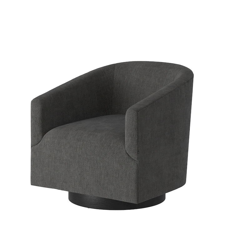 Sillón giratorio con base de madera Copper Grove Pregrada