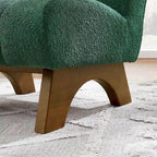 Moderner Akzentsessel aus Holz und Stoff von Art Leon