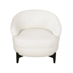 Sydmor Boucle Upholstered Club Chair by Christopher Knight Home