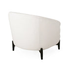 Sydmor Boucle Upholstered Club Chair by Christopher Knight Home