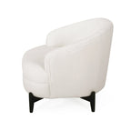 Sydmor Boucle Upholstered Club Chair by Christopher Knight Home