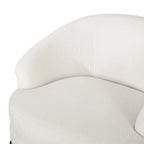 Sydmor Boucle Upholstered Club Chair by Christopher Knight Home
