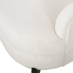 Sydmor Boucle Upholstered Club Chair by Christopher Knight Home