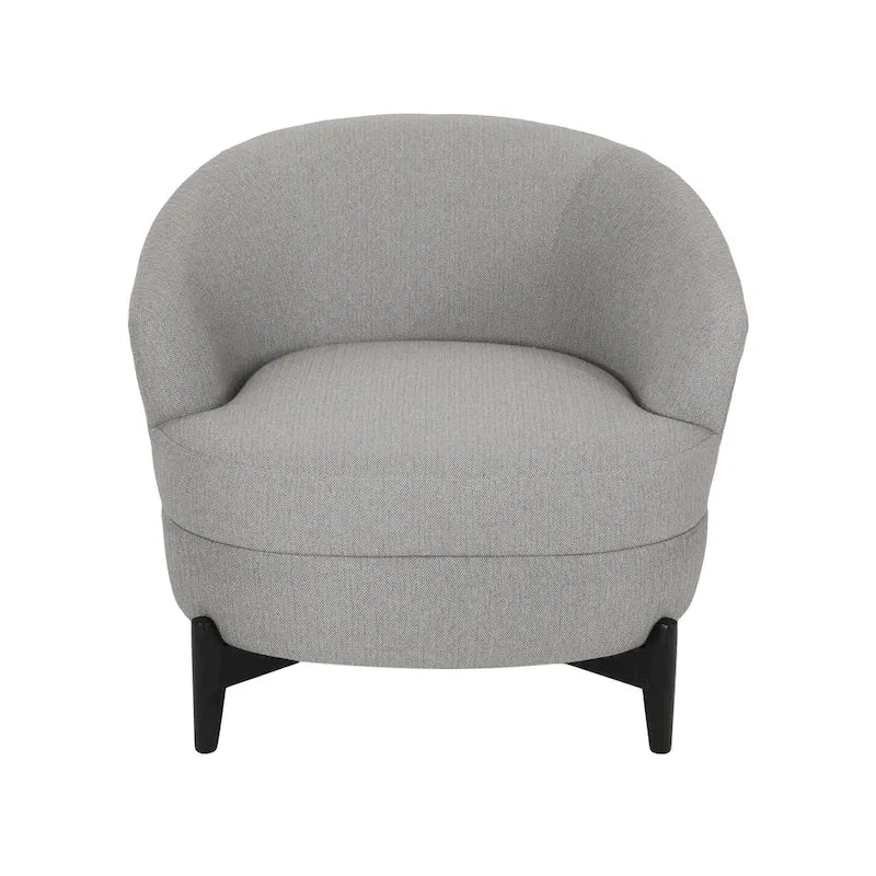 Sydmor Boucle Upholstered Club Chair by Christopher Knight Home
