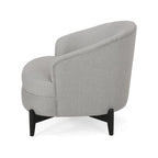 Sydmor Boucle Upholstered Club Chair by Christopher Knight Home