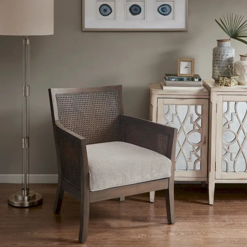 Madison Park Blaine Cane Armchair