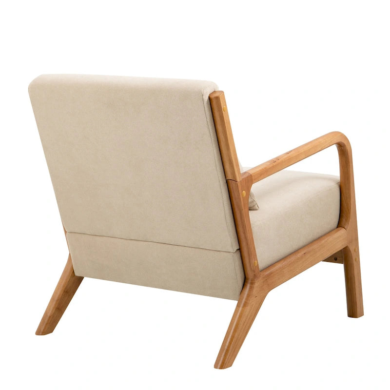 Upholstered Armchair Accent Chairs with Pillows Set of 2