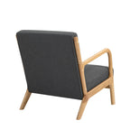 Upholstered Armchair Accent Chairs with Pillows Set of 2