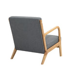 Upholstered Armchair Accent Chairs with Pillows Set of 2