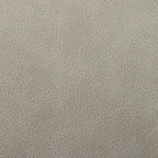 KINWELL Modern Top Grain Genuine Leather Swivel Armchair with Pillow