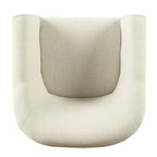 Porch & Den Kingswell Natural Textured Barrel Accent Chair