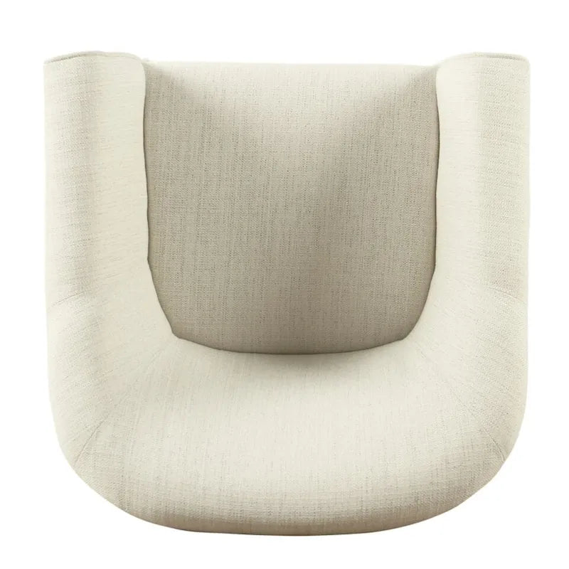 Porch & Den Kingswell Natural Textured Barrel Accent Chair